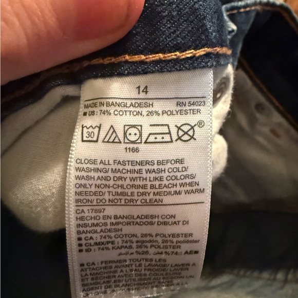 Old Navy Boys Jeans Skinny Size 14 - Picture 7 of 7